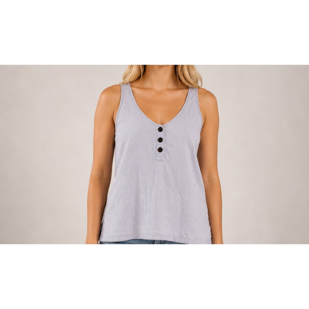 Patagonia Women's Organic Cotton Gauzy Top Sustainable Tank Blouse Size Large